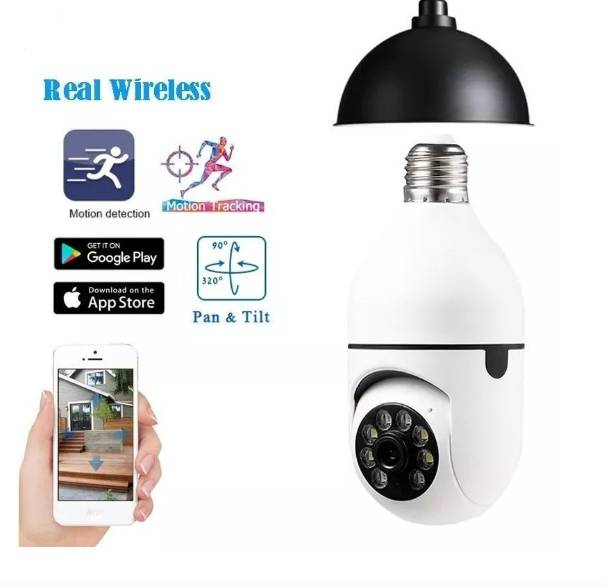 Ampolleta WiFi Cámara 360°