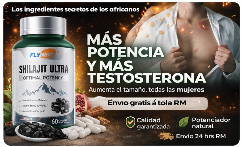 SHILAJIT ULTRA 60 Cápsulas | Energía y Vitalidad Natural