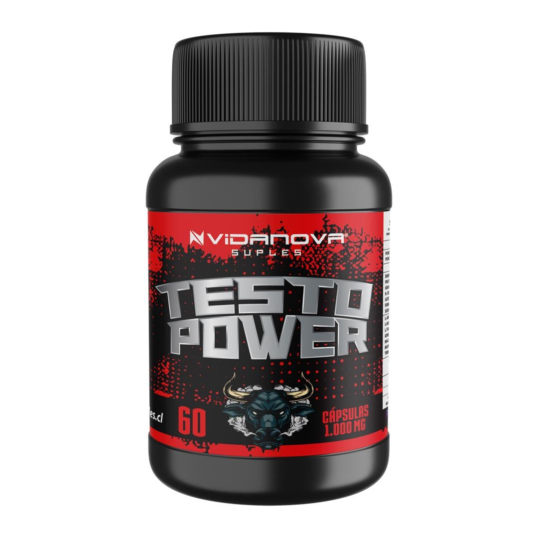Testo Power 1000MG 60 Capsulas – tiendabipcl