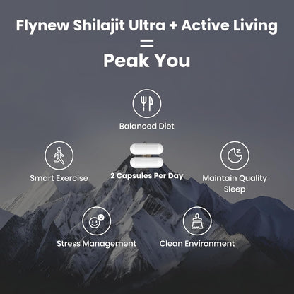 SHILAJIT ULTRA 60 Cápsulas | Energía y Vitalidad Natural