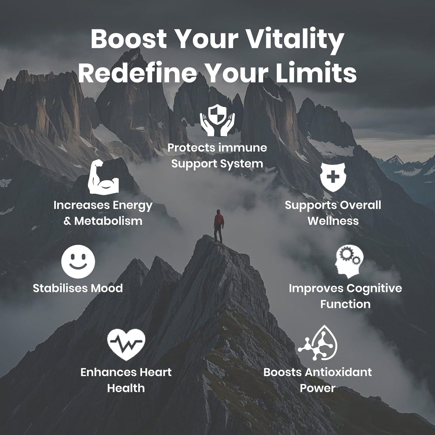 SHILAJIT ULTRA 60 Cápsulas | Energía y Vitalidad Natural