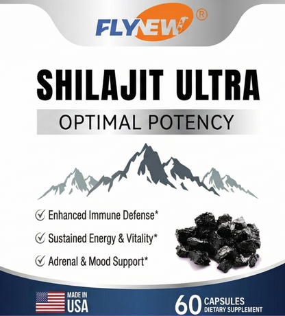 SHILAJIT ULTRA 60 Cápsulas | Energía y Vitalidad Natural