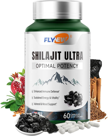 SHILAJIT ULTRA 60 Cápsulas | Energía y Vitalidad Natural